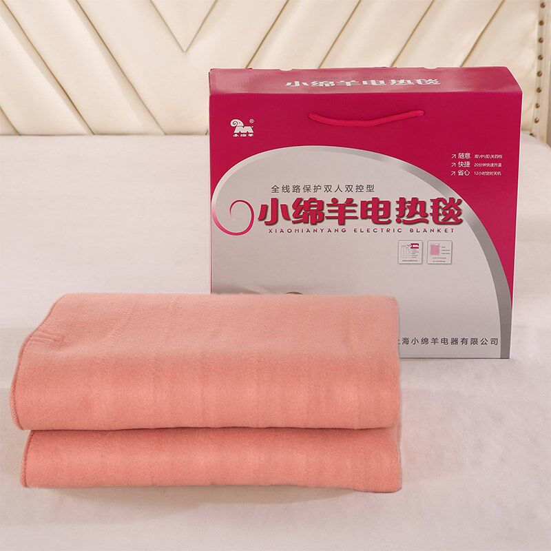 小绵羊电热毯0616三双人双控安全保护加厚加大保暖电褥子190x170