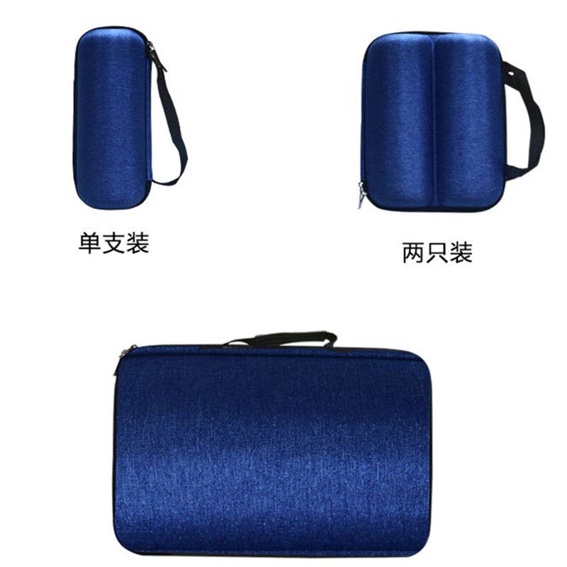 罗派高端手工波尔多红酒杯高脚彩杆勃艮第酒杯 便携旅行盒单只2只