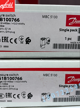 061B012666丹佛斯开关MBC5100-1411-1DB04 061B012566 061B0125
