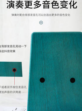 拇指琴卡林巴琴21音初学者学生古风乐器五指琴拇指钢琴手指琴132