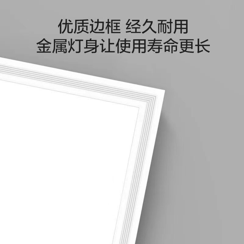天之蓝集成吊顶led灯300x300x600厨房卫生间灯扣板30x30x60平板灯