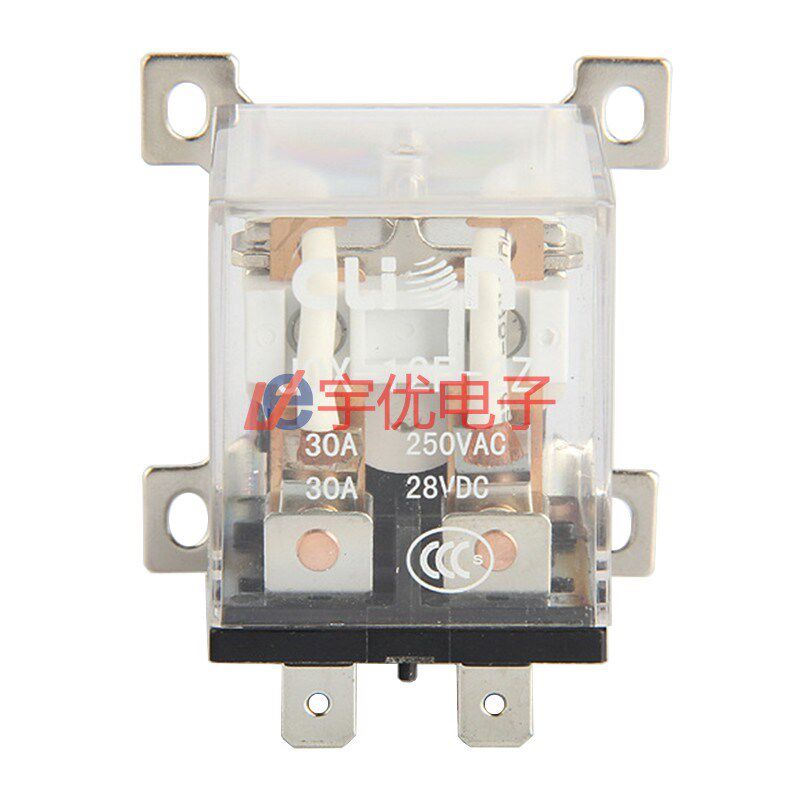 欣大继电器 JQX-12F-2Z-12VDC 两组转换 NNC71A1-2Z-DC12V 原装 - 实物图
