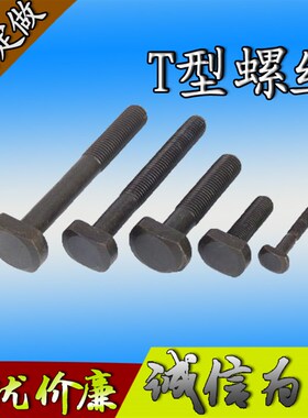 T型螺丝T型螺杆方形螺栓压板螺丝冲床螺丝规格齐全20*75-500