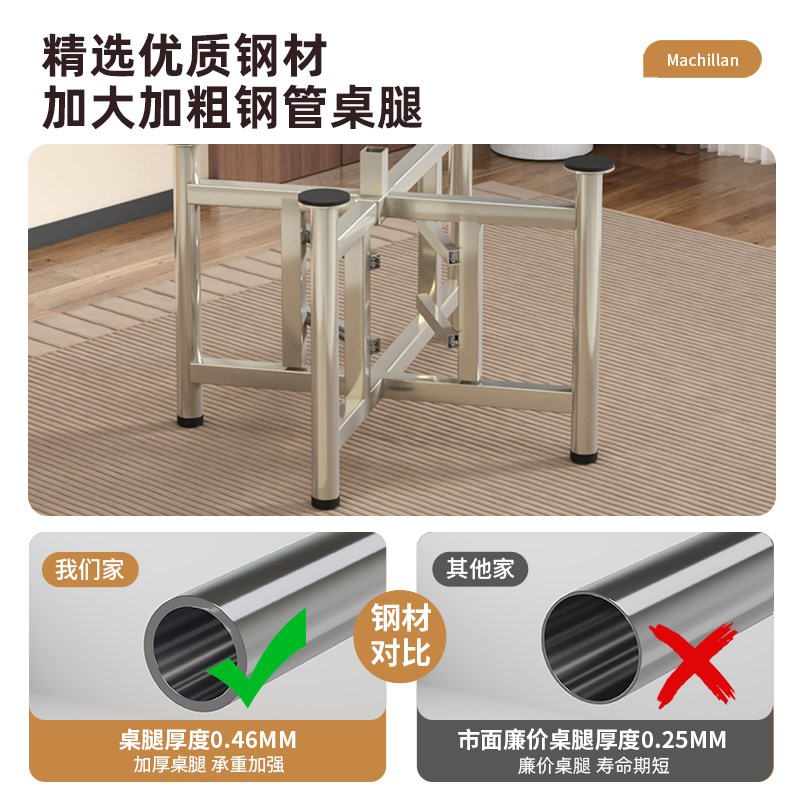 新中式实木折叠大圆餐桌带转盘家用吃饭洽谈大圆桌酒店宴席大圆桌