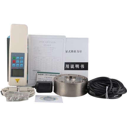 数显推拉力计轮辐式便携式小传感器气缸压力测试仪校准抗压力试验