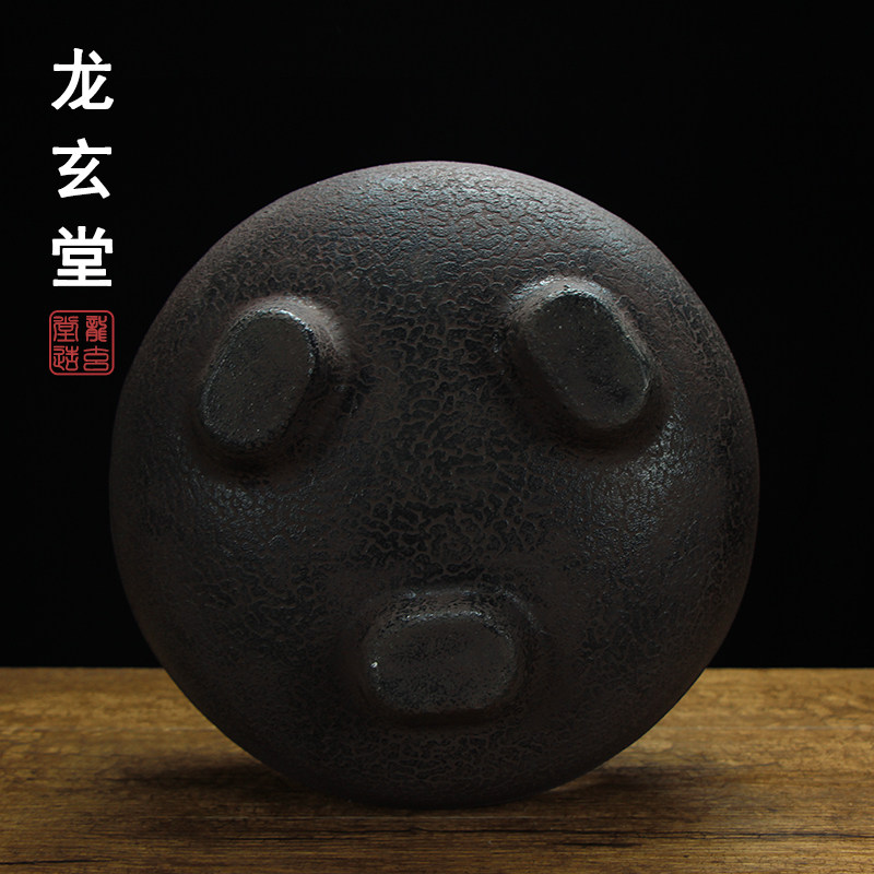 大号老火钵炭炉铁壶煮茶炉伍德炉 铸铁风炉木碳炉取暖炉 酒精炉