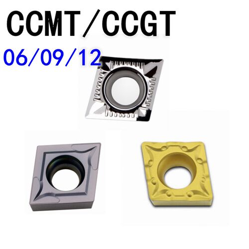 数控刀片CCMT09C304/CCGT120408/CCMT060202外圆内孔单面机夹刀粒