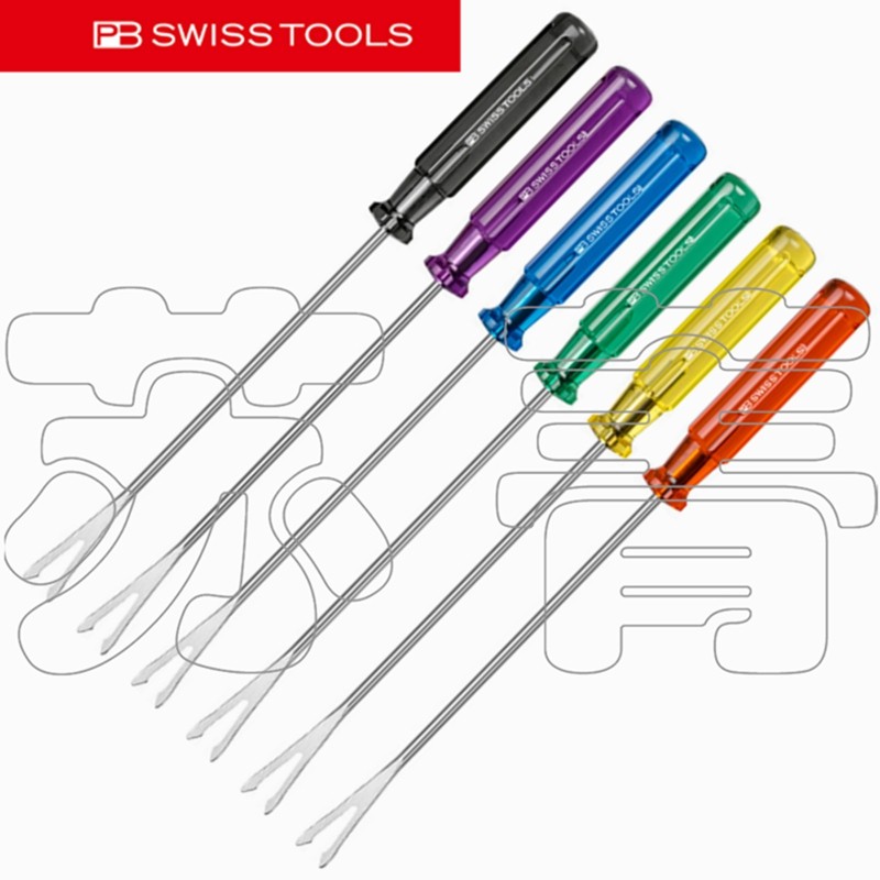 瑞士原装PB Swiss Tools 带经典手柄的肉类火锅叉系列PB 4041.SET