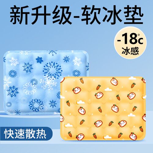 夏季冰垫床垫凝胶冰垫免注水沙发降温宠物冰凉坐垫学生宿舍水床垫