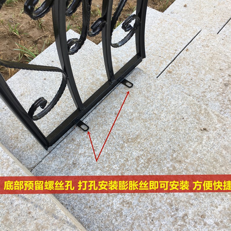 铁艺拱门花架门垛顶部别墅拱门架子爬藤架庭院门半圆门柱定制门头图片