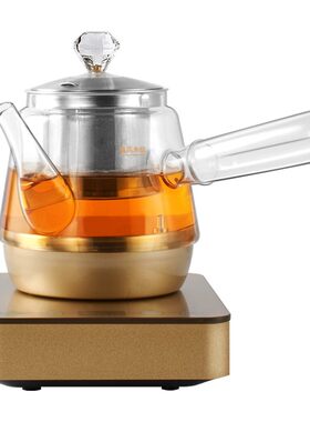 茶皇子煮茶器养生壶办公室小型电热烧水煮茶壶泡茶专用玻璃电茶炉