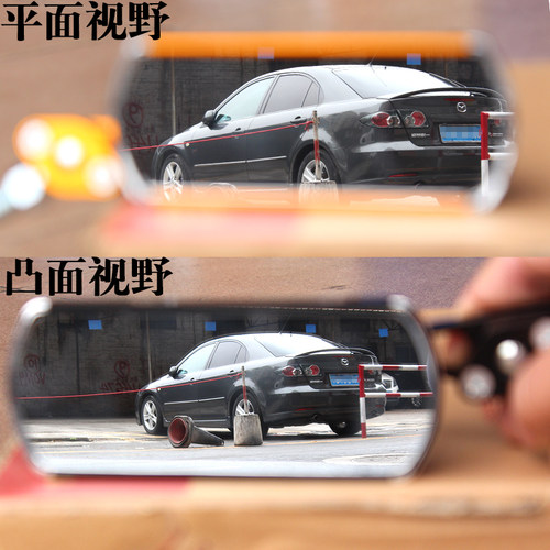 踏板车反光镜自行车后视镜电动车反光镜摩托车倒车镜铝合金配件邮
