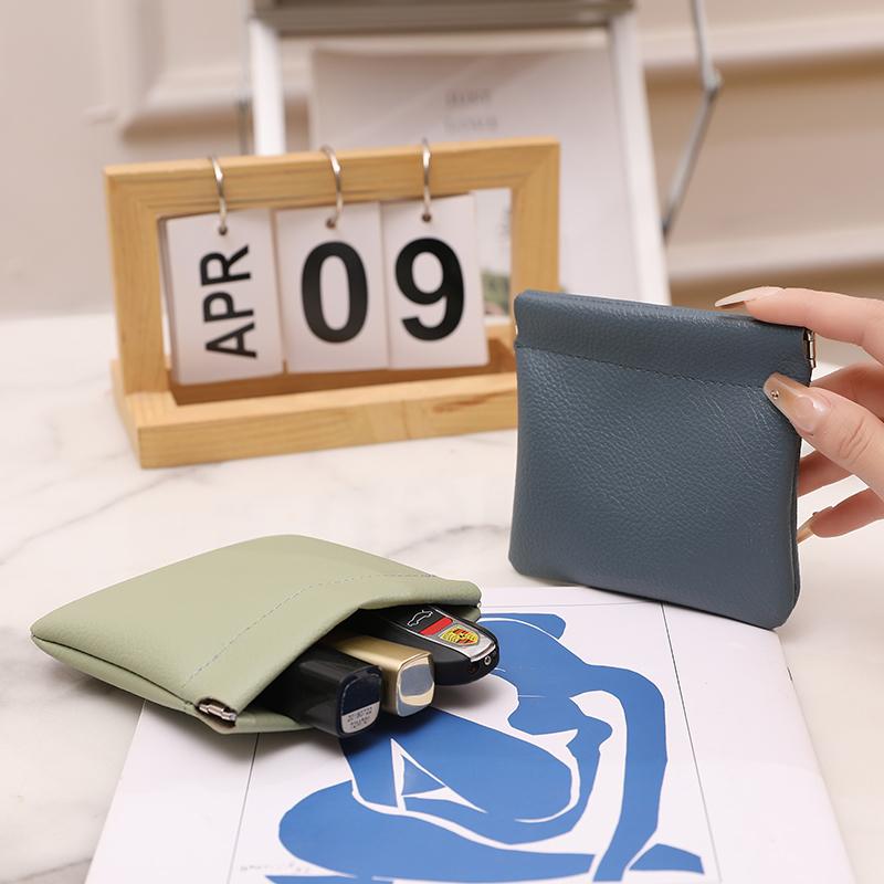 弹片化妆包口红钥匙钱包