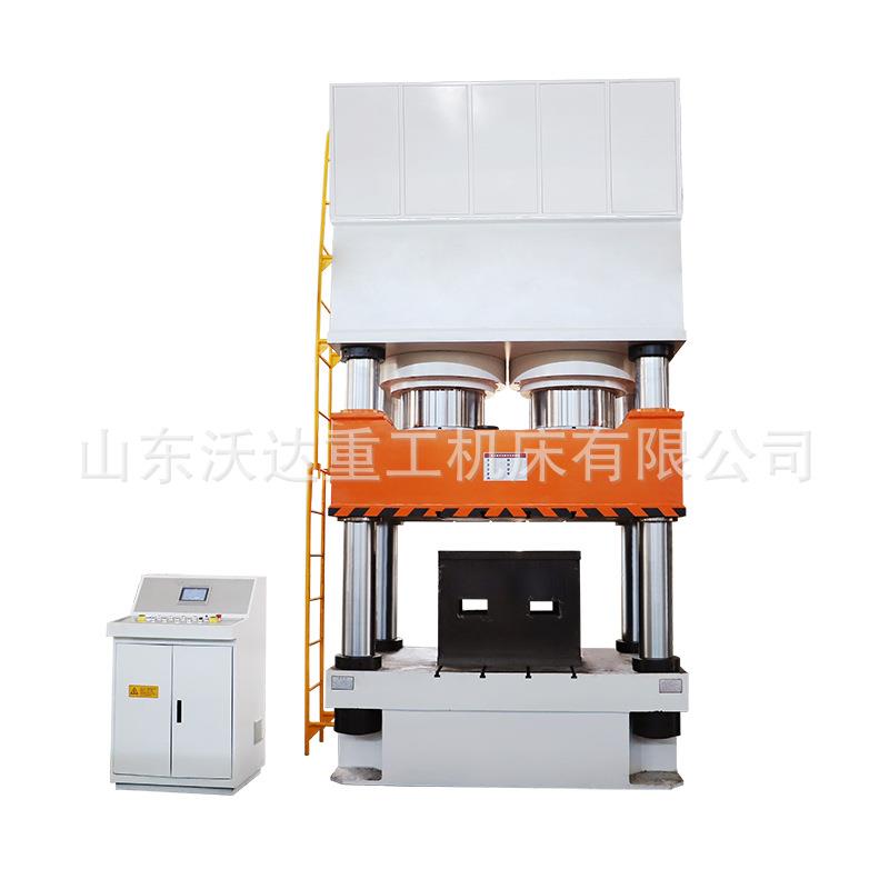 1600吨竹塑托盘成型机1600t竹纤维PP/PE废旧塑料托盘模压液压机