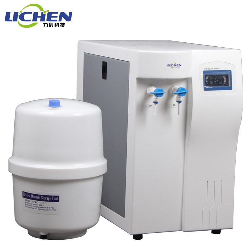 力辰UPTC 10L/h学校科研医院蒸馏过滤纯水机气相液相超纯水机