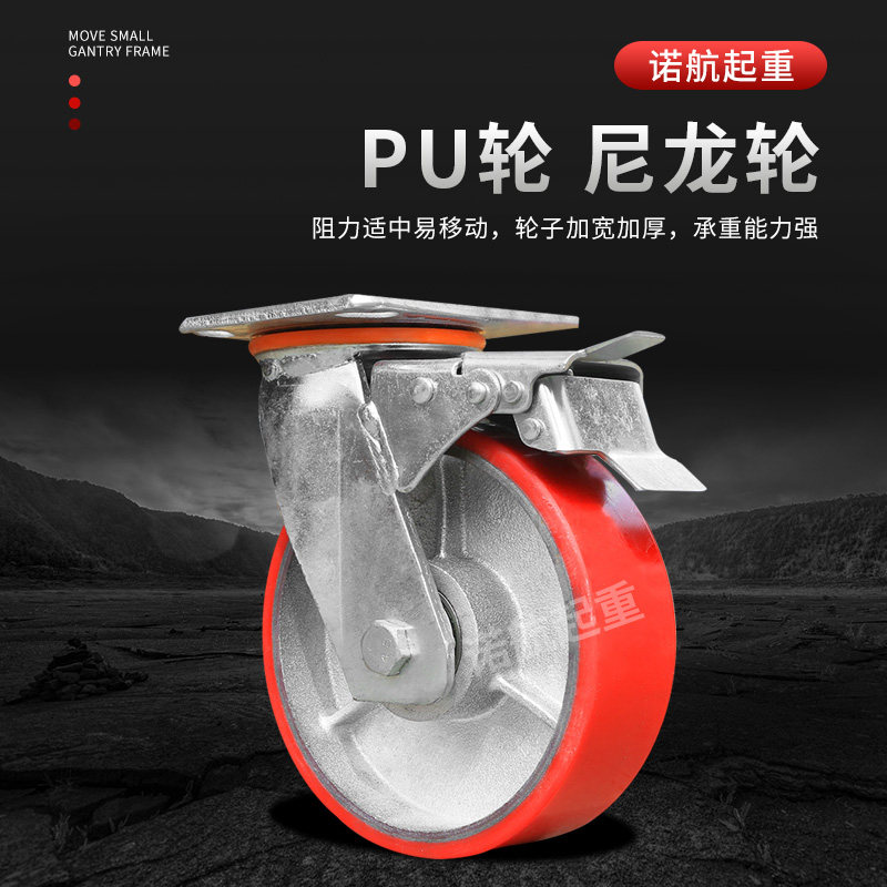 龙门架起重移动吊架升降式工地吊机1/2/3吨手推可拆卸小型龙门吊