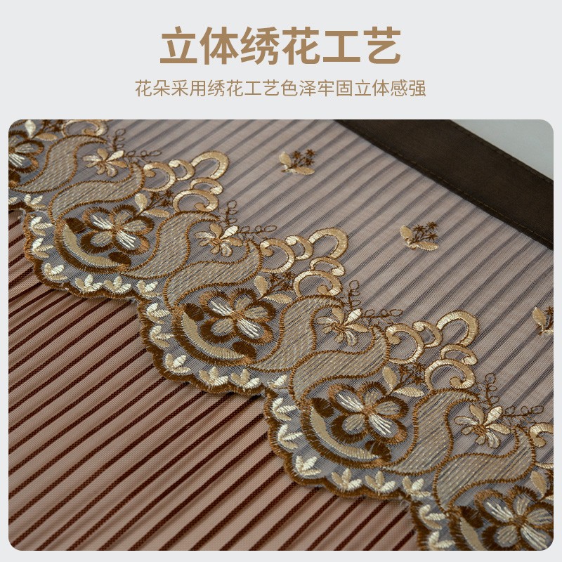 夏季金刚网防蚊门帘魔术贴免打孔家用卧室纱窗自吸纱门全磁条对吸
