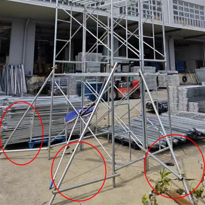 脚手架三角架 重型脚手架翼撑 脚手架护脚 稳定护翼 支撑 护栏架