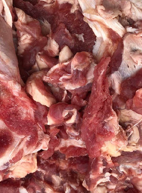 喂狗的碎牛肉牛肉边角料宠物狗粮冷冻牛肉下脚便宜牛碎肉喂狗肉沫