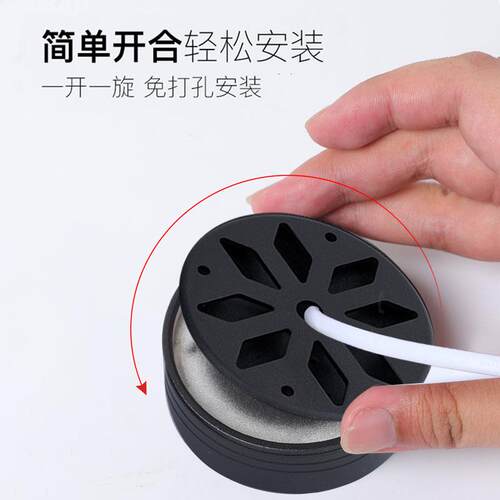黑色超薄led明装筒灯7W12W客厅18W三色家用吸顶过道免开孔天花灯