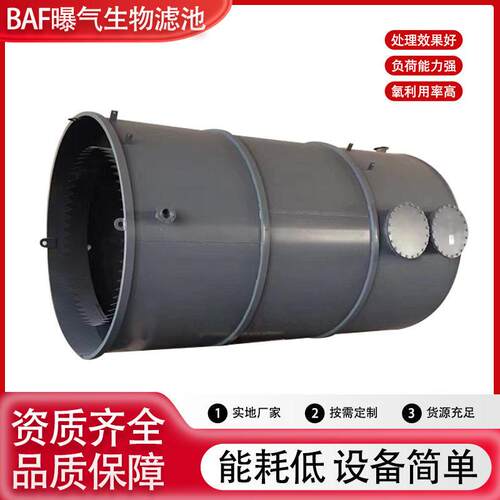 BAF曝气生物滤池处理设备污水处理设备现货厂家直销能耗低