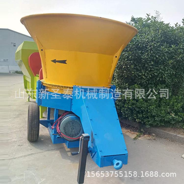 关东佛山麦草捆圆捆破碎机效率秸秆圆盘破碎机
