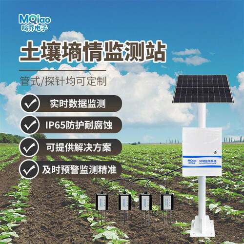 土壤墒情监测站农业大棚温湿度氮磷钾水分ph酸度探针插式传感器