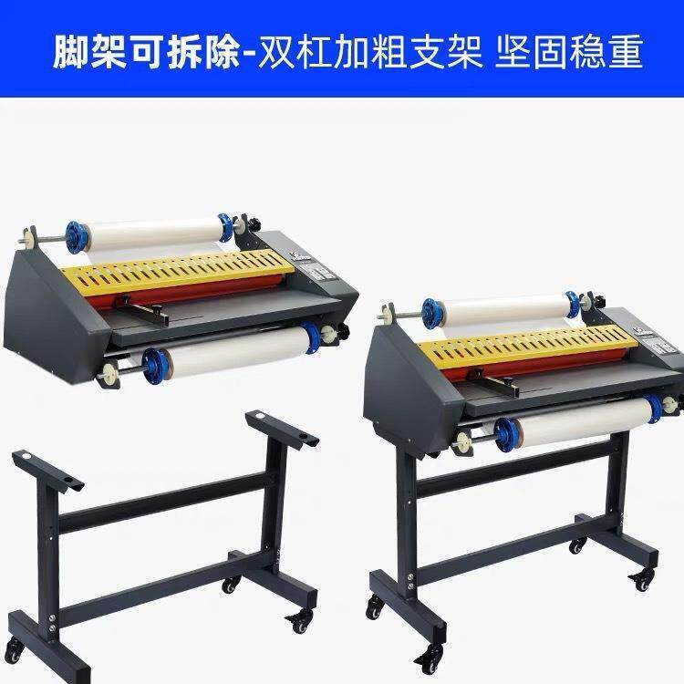 650自动片覆膜胶辊热广覆膜机小型机全自动热裱机告照650气动冷裱