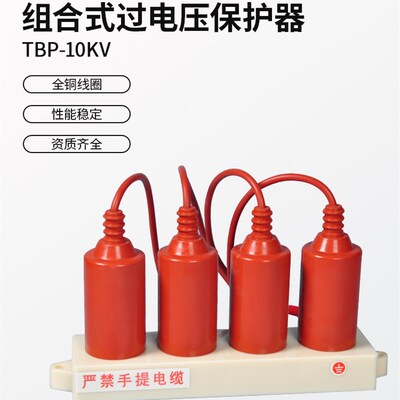 逸特组合式过电压保护器TBP-10KV-A-B-C-12.7F/131三柱四柱避雷器