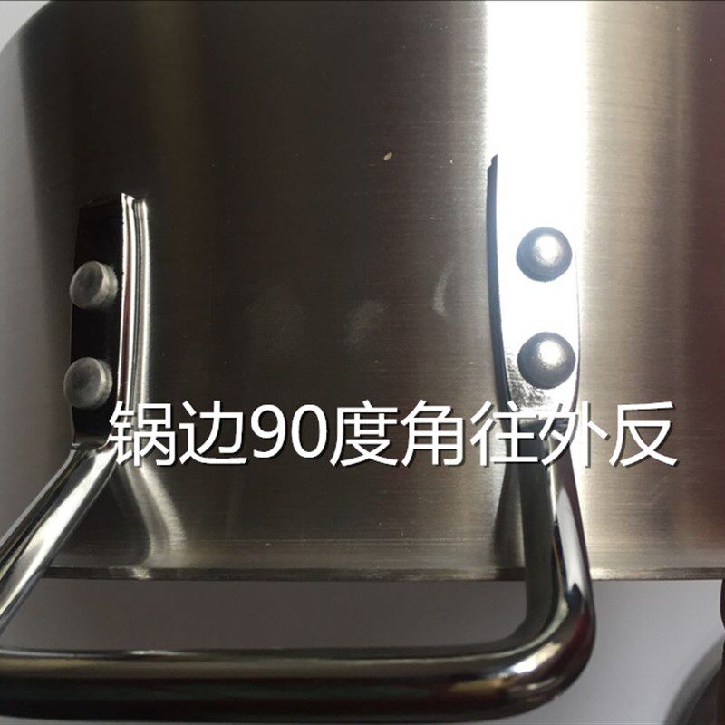 加厚铝汤锅 双耳铝煲矮煲 老式铝锅 日式铝煲 不粘底锅酒店用铝锅