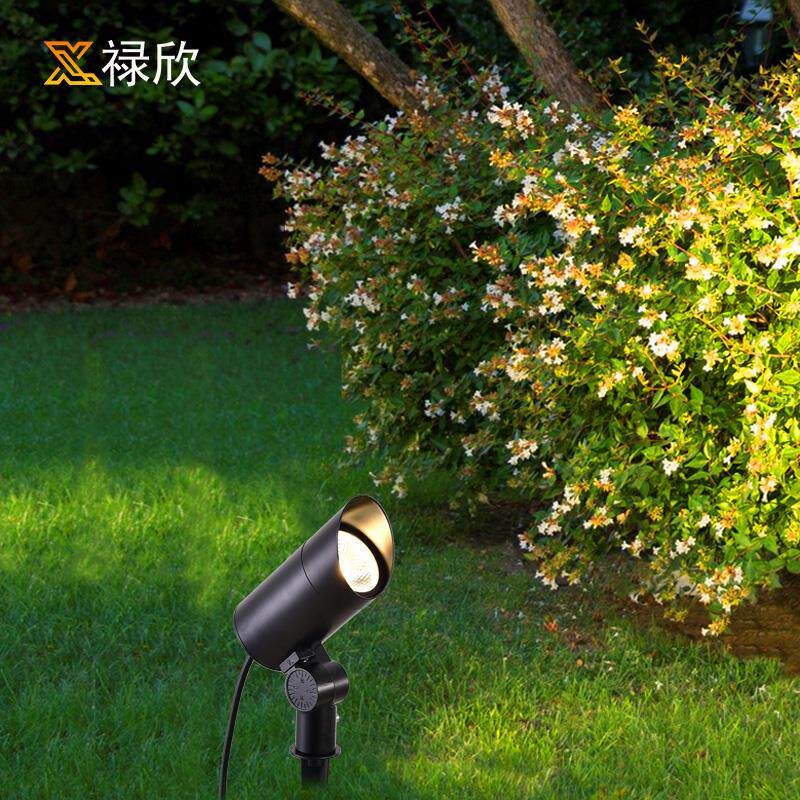 射灯户外防水cob照树灯led插地灯景观灯室外草坪庭院灯花园绿化灯