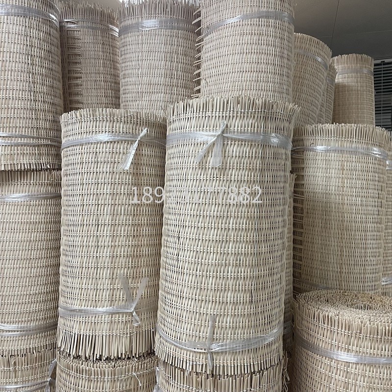 天然藤编织材料藤编柜门对边骨笪边股植物真藤家具椅子靠背配件