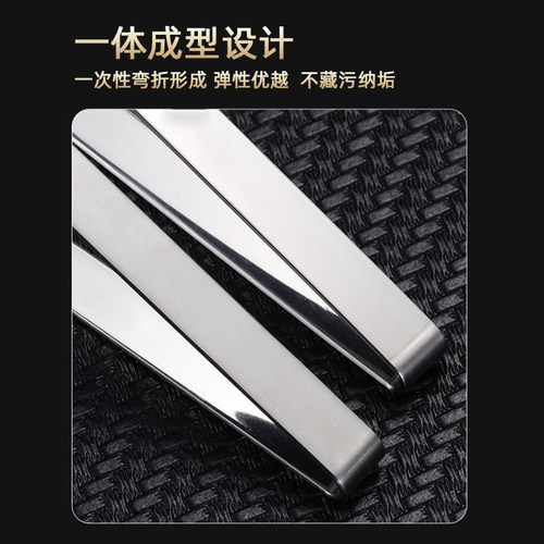 拔鱼骨夹三文鱼刺身加厚不锈钢厨房家用去鱼骨器鱼刺镊子商用神器