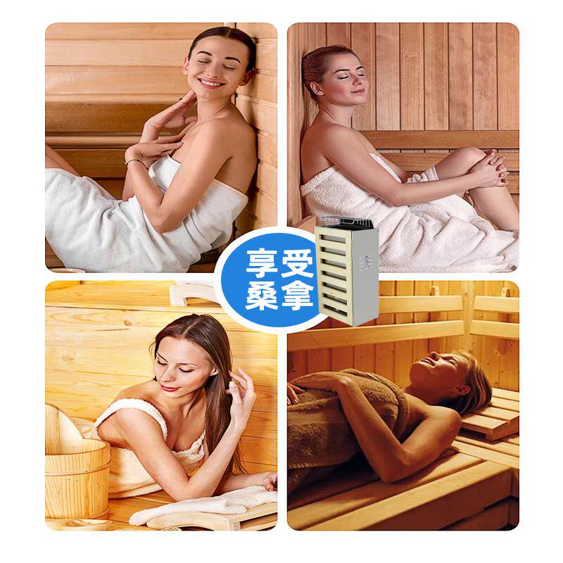 不锈钢桑拿炉家用桑拿房浴池按摩小型汗蒸加热干蒸设备家用取暖炉
