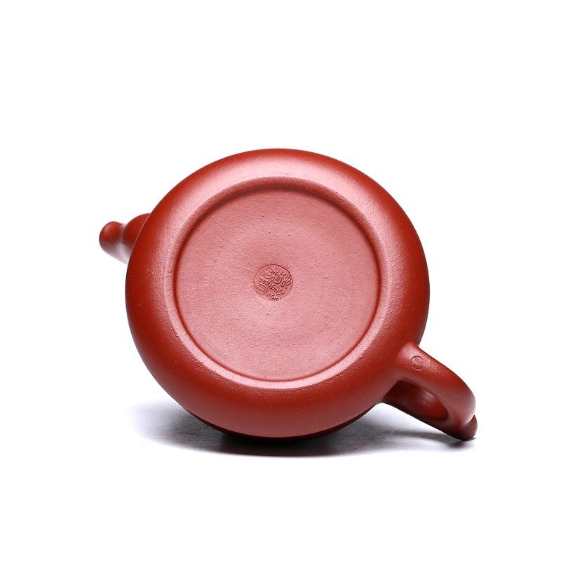 宜兴荷塘月色手工紫砂壶青蛙大红袍茶壶石瓢壶朱泥精品套装茶具