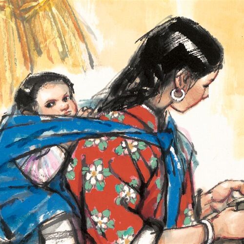 丰收 国画 装饰画 画心 名家字画 宣纸画心高清微喷复制
