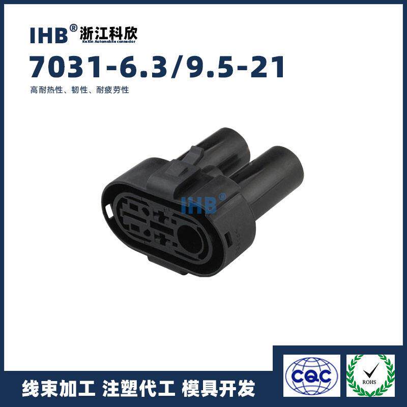 701-6.3/9.3715-1汽车防3连接器 接插件端子2 水对插车用公母线束