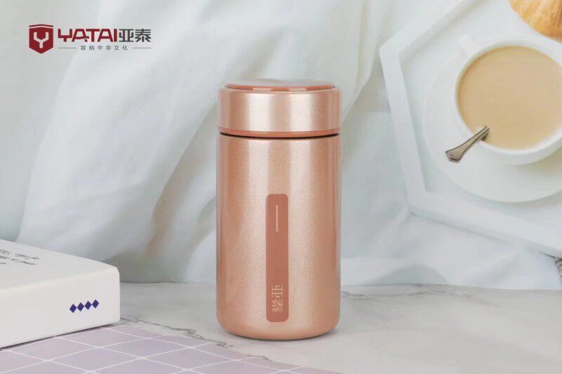 亚泰/水晶贵族316保温杯不锈钢茶杯便携商务车载杯子男女鹅蛋杯