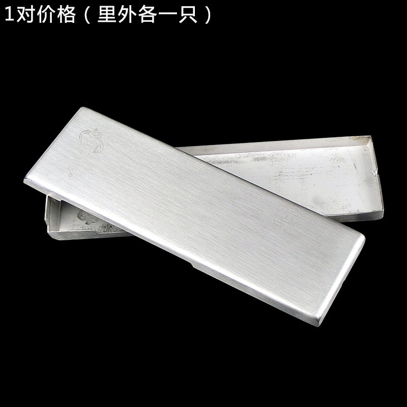 304不锈钢玻璃门夹盖子小门夹盖板玻璃门合页盖上夹下夹曲夹扣板图片