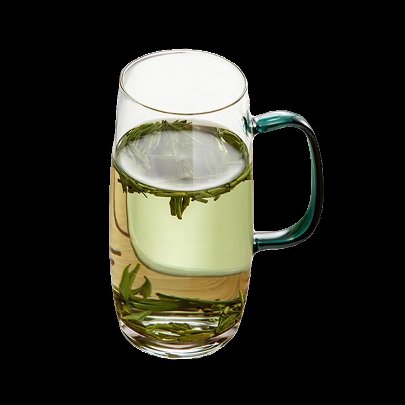 U Mi LIVING菁萃 杯具玻璃杯高硼硅耐高温家用透明泡茶杯客厅
