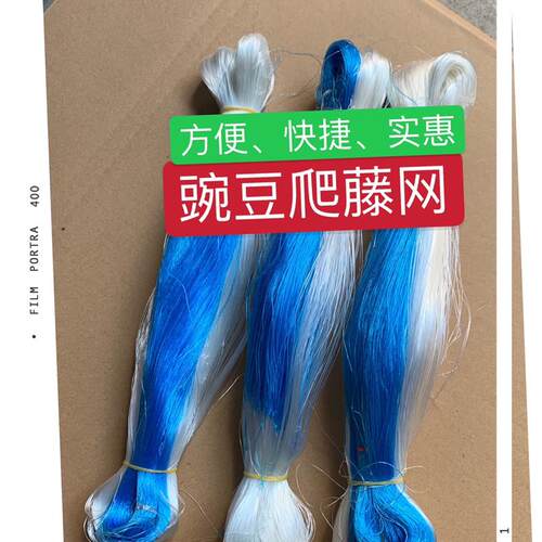 豌豆爬藤网四季豆豆角苦瓜黄瓜丝瓜爬藤网