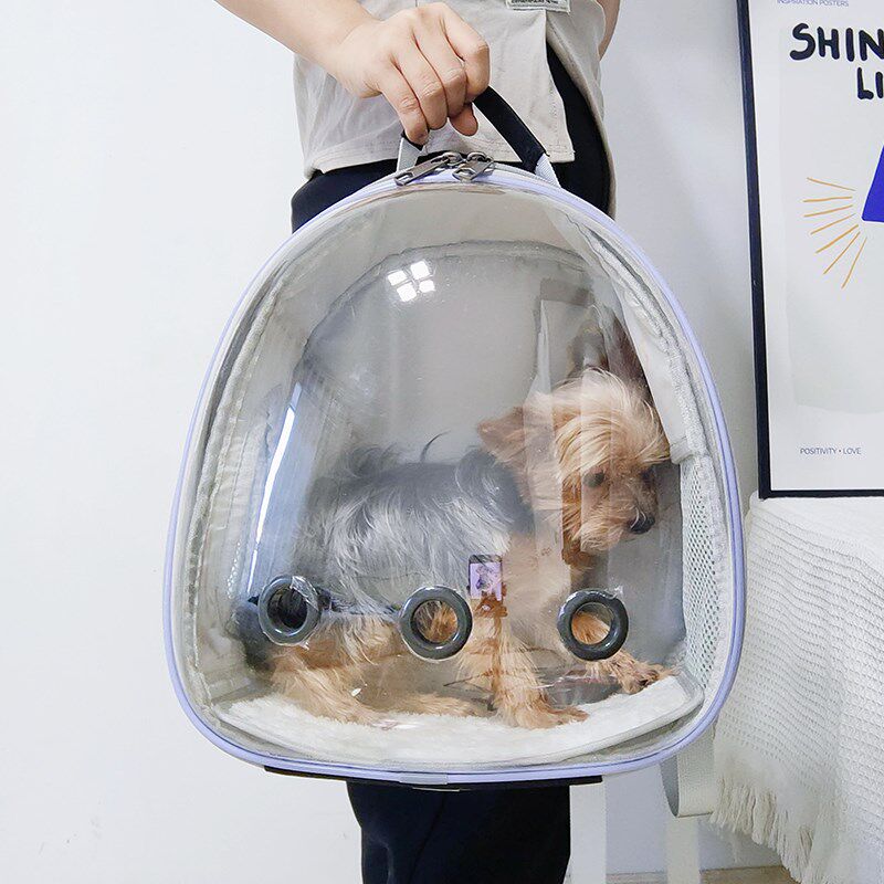 小狗背包约克夏刚出生猫咪装狗狗的外出便携背小型犬双肩书包比熊