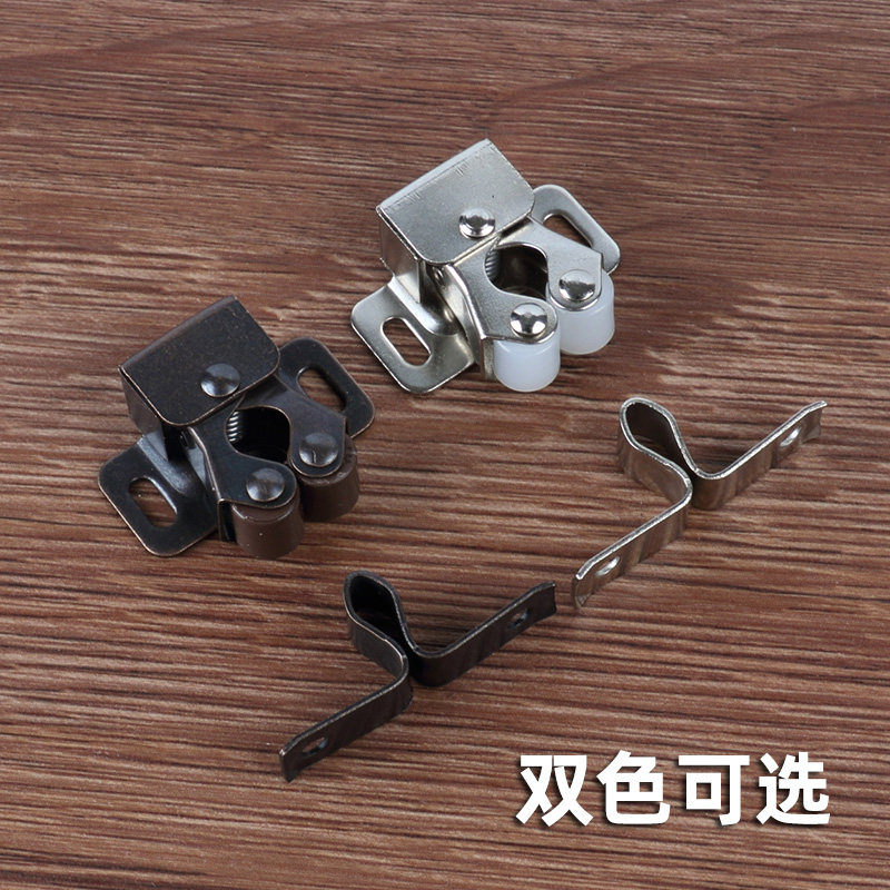 柜门吸衣柜门碰老式门夹扣卡扣强力碰珠橱柜门开关柜吸家具门配件图片