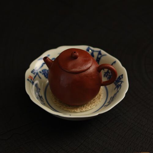 陶瓷仿古青花壶承储水养壶干泡台托盘茶垫壶垫高端功夫茶具配件