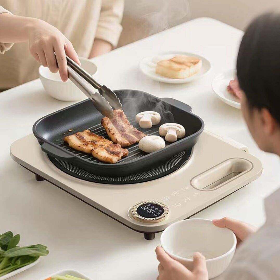 电陶炉220W迷你版磁炉电家宿舍电陶炉防0水圆用形小型炉灶