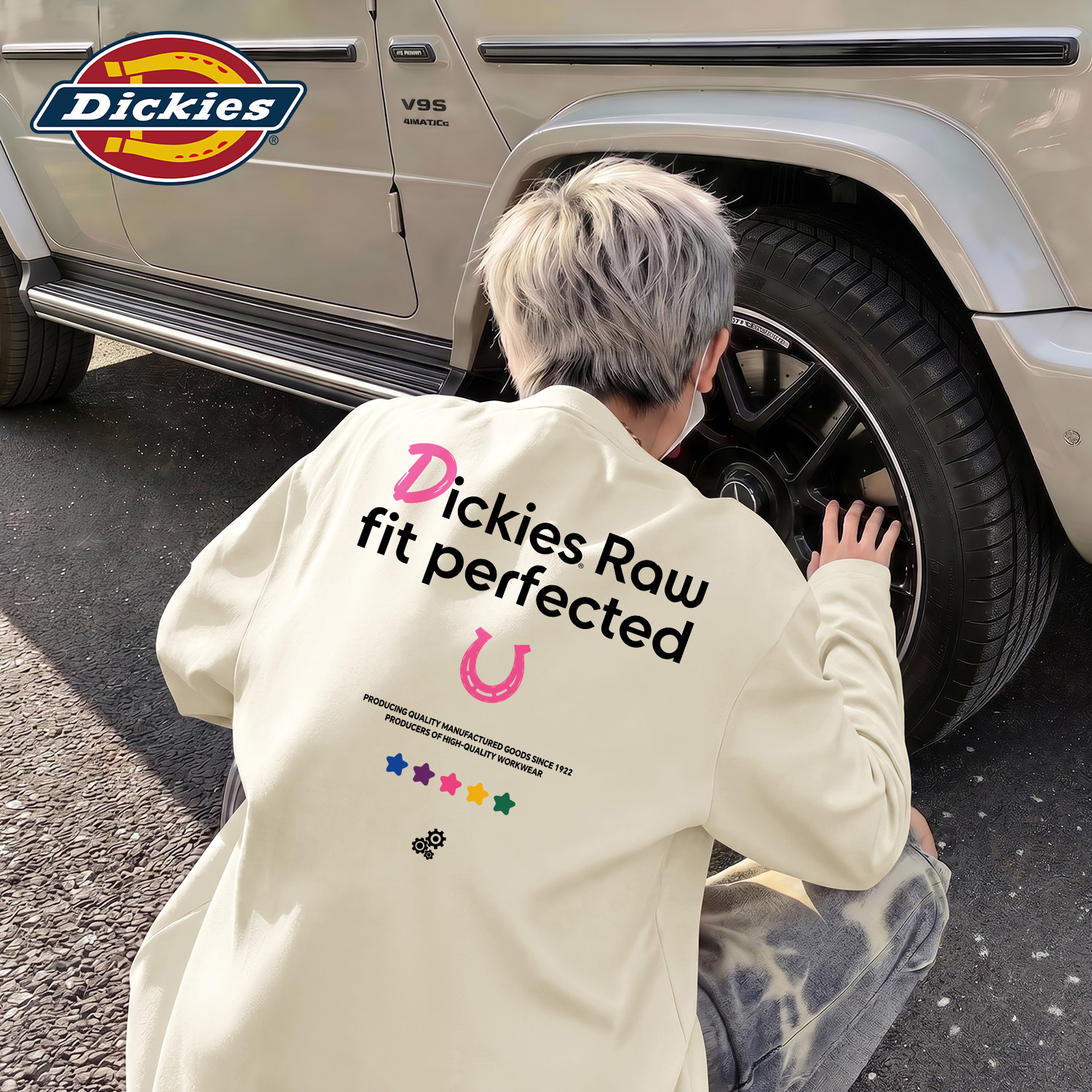 Dickies旗舰店长袖T恤男款2026秋