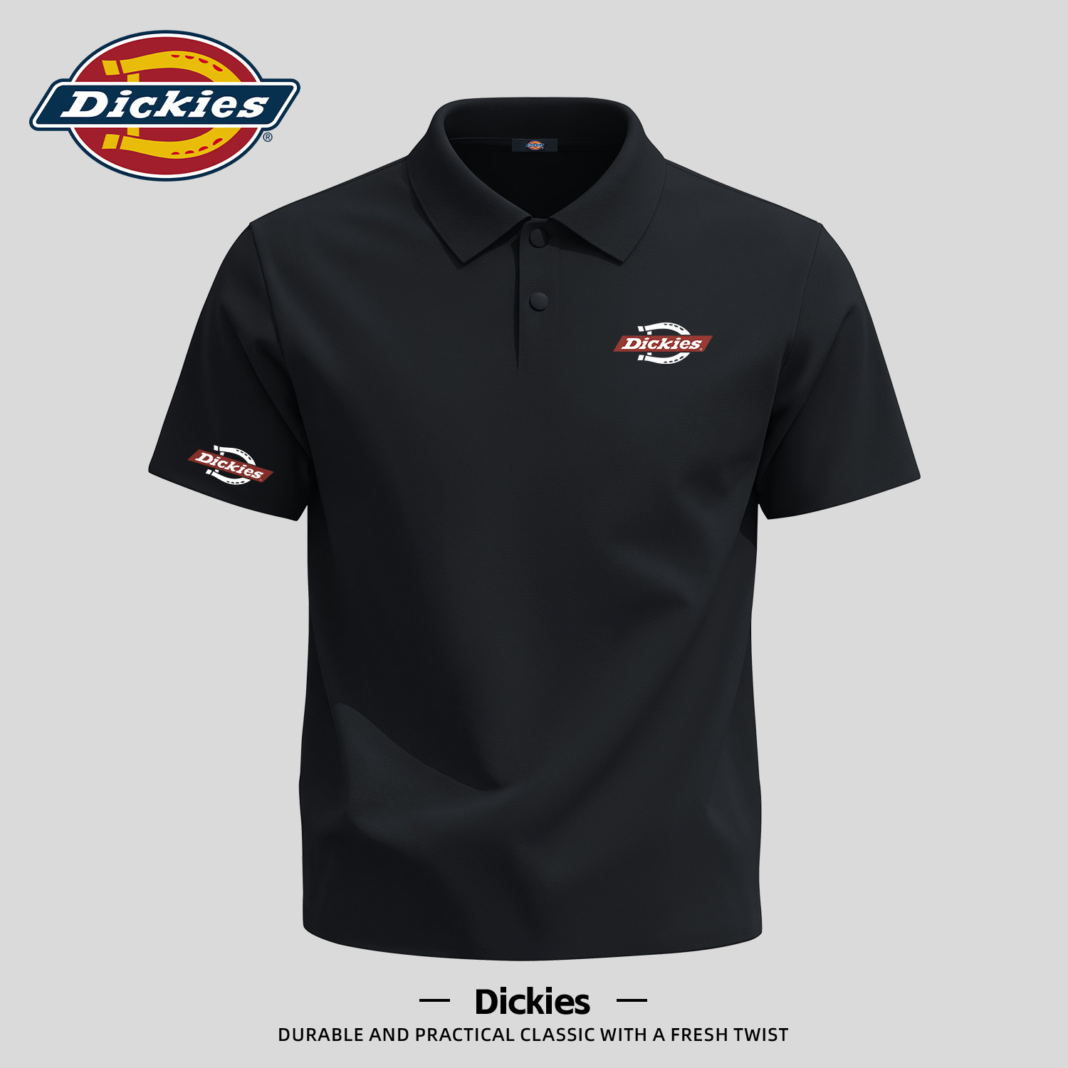 Dickies短袖POLO衫男士