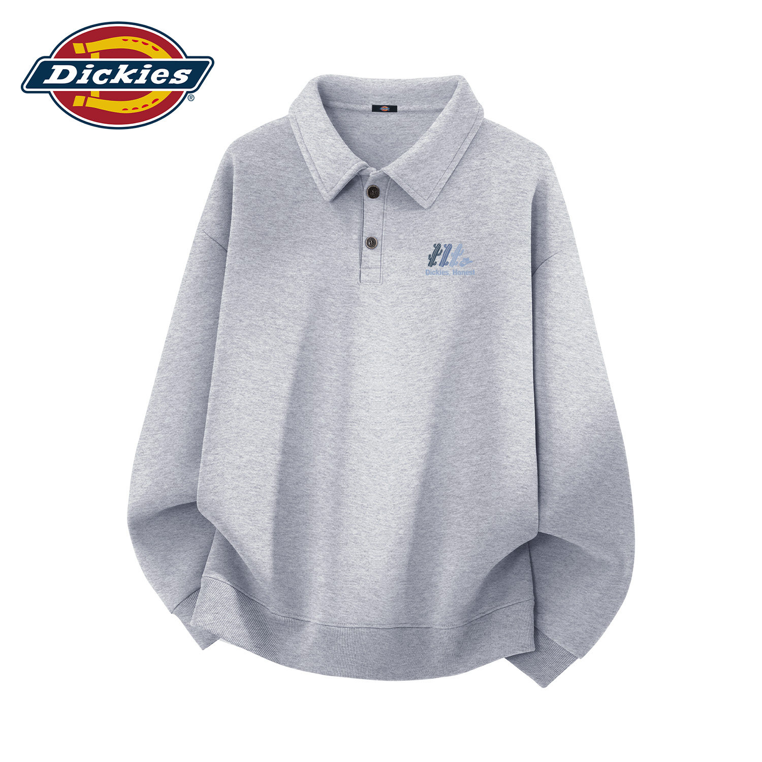 Dickies旗舰店翻领POLO衫卫衣男