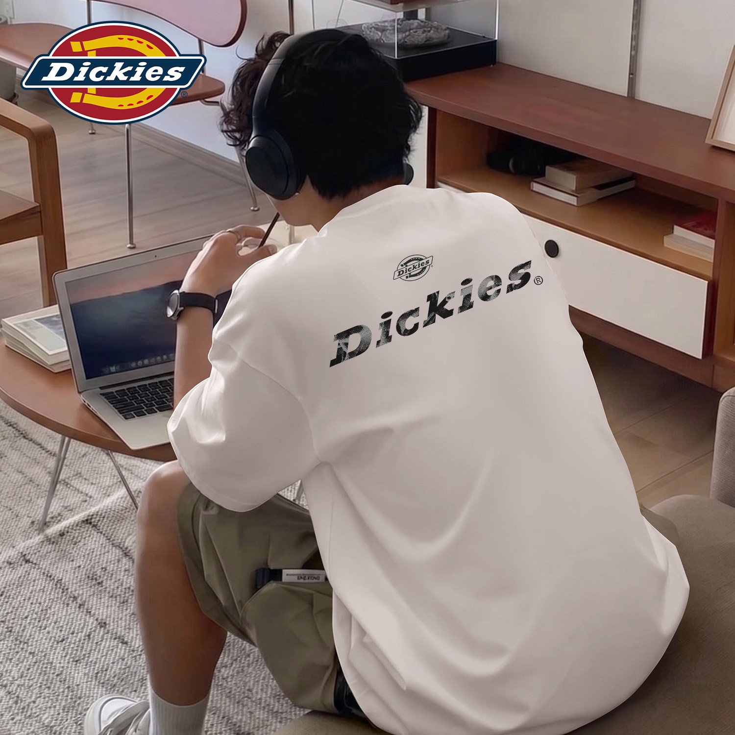 Dickies纯棉短袖T恤男生2026夏季新款美式复古休闲半截袖体恤