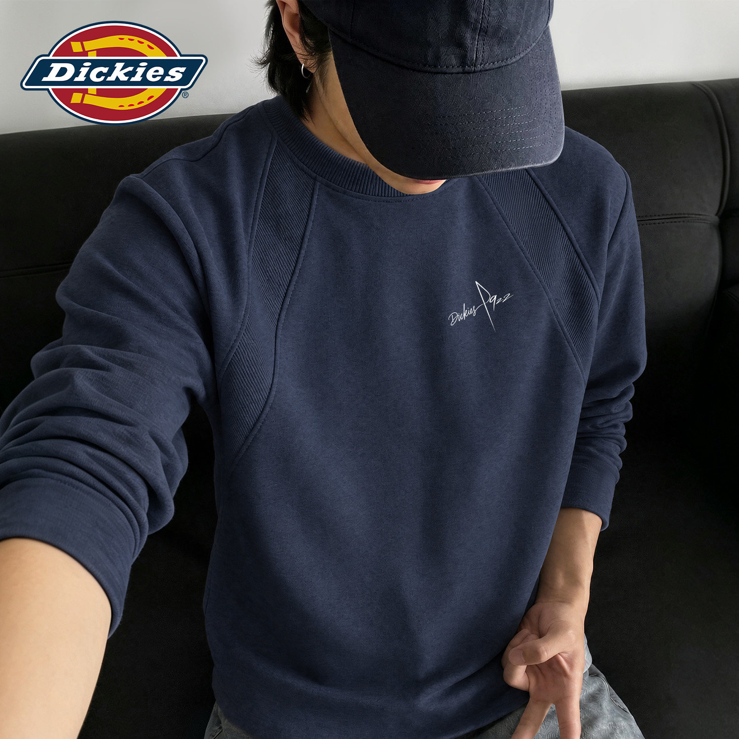 Dickies美式潮牌长袖T恤男